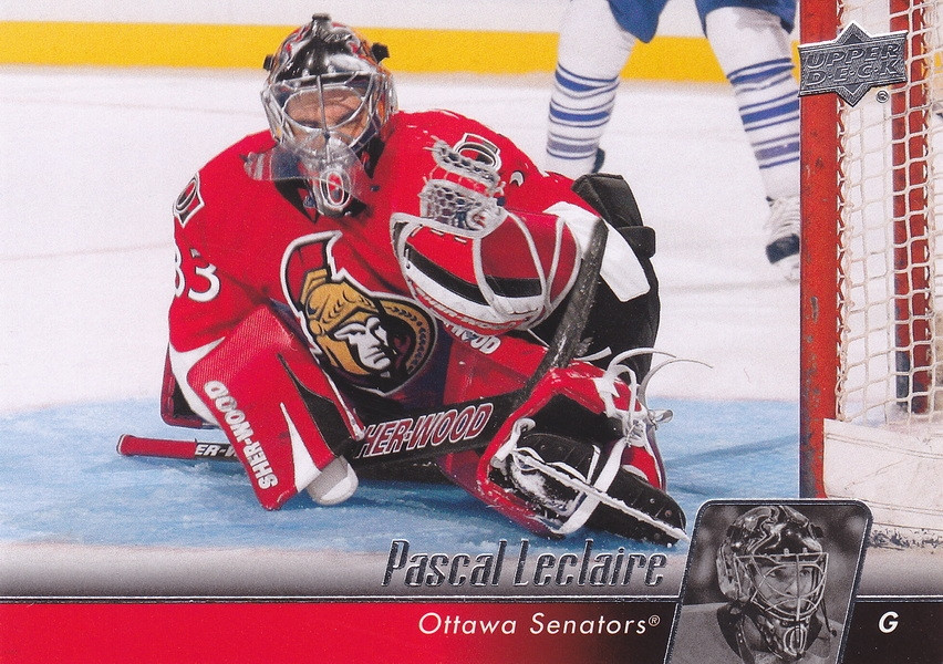 Hockey card Pascal Leclaire