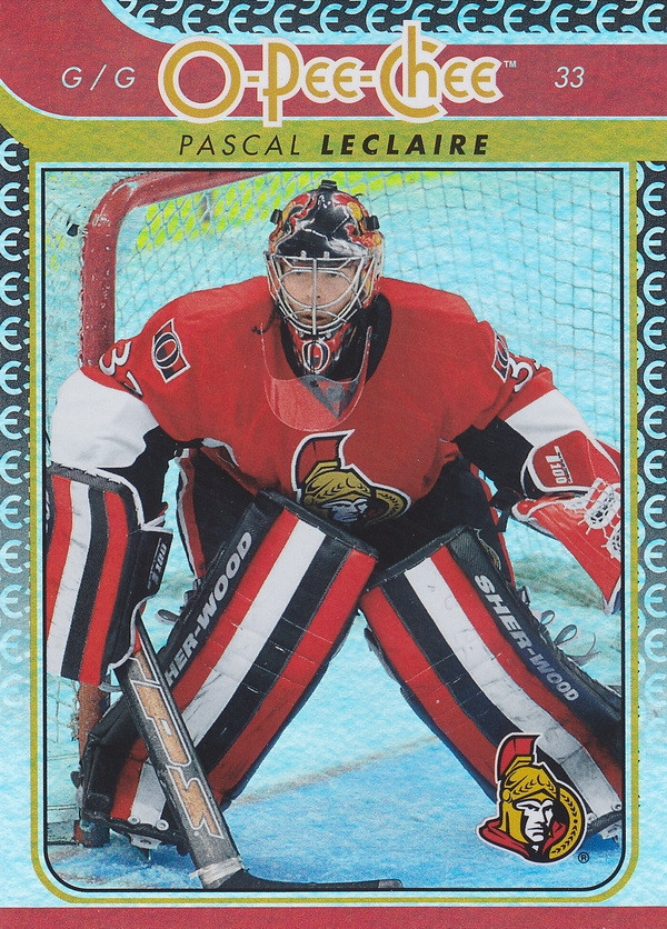Hockey card Pascal Leclaire