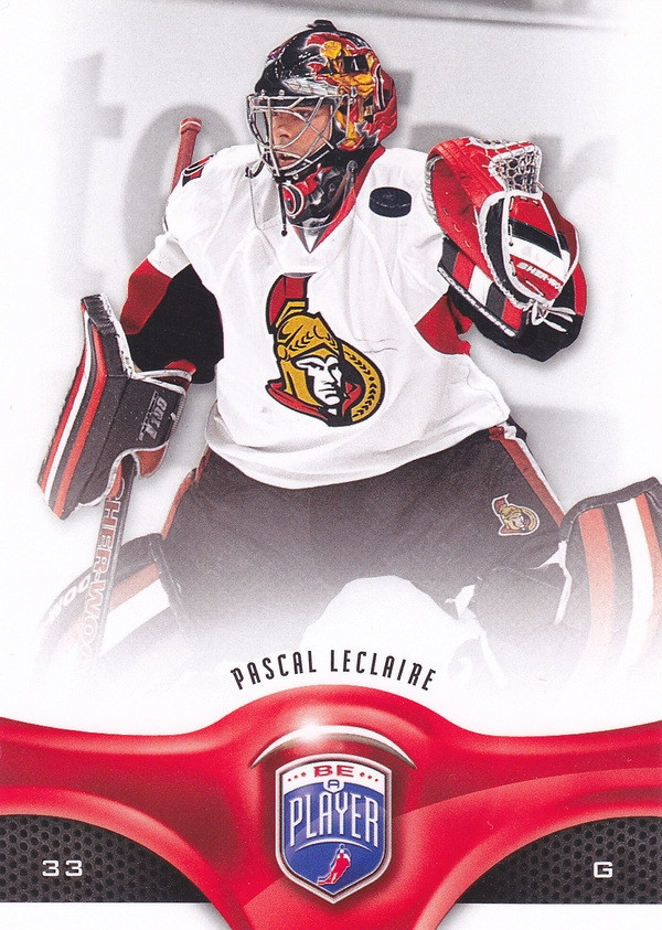 Hockey card Pascal Leclaire