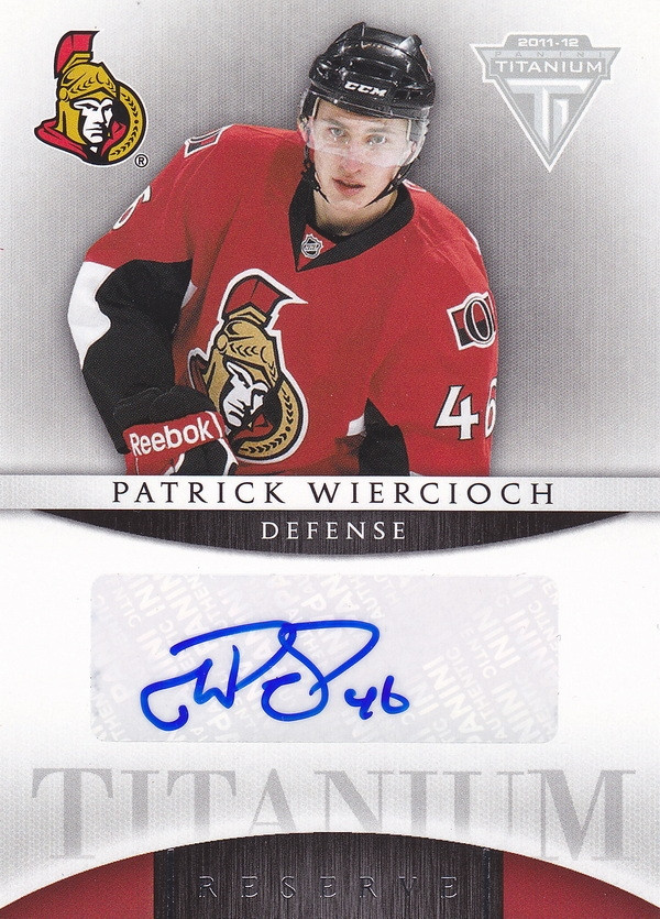 Hockey card Patrick Wiercioch