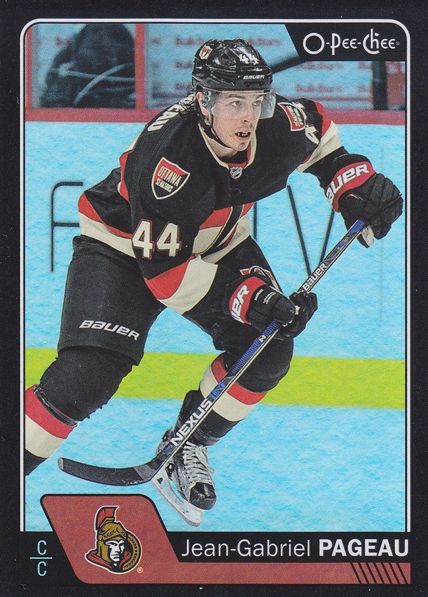 Hockey card Jean-Gabriel Pageau