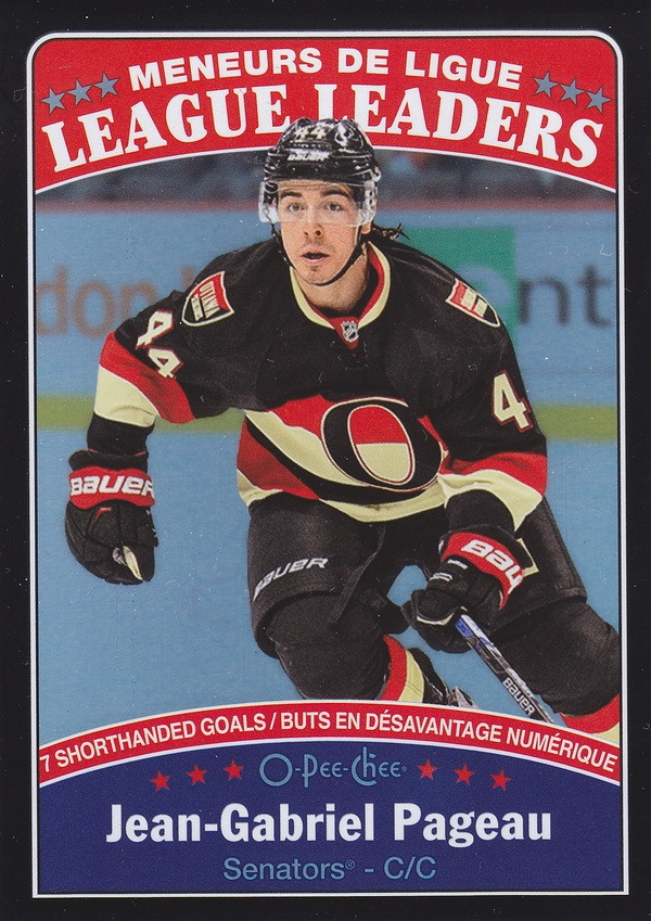 Hockey card Jean-Gabriel Pageau