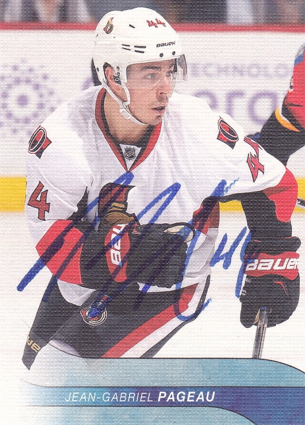 Hockey card Jean-Gabriel Pageau