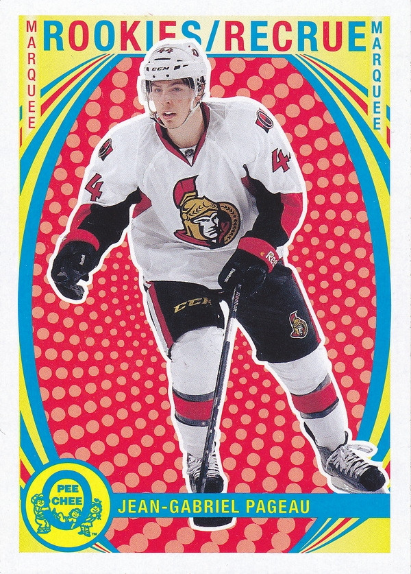 Hockey card Jean-Gabriel Pageau
