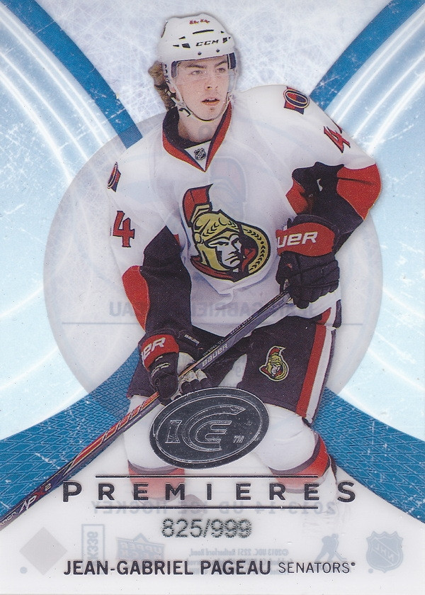Hockey card Jean-Gabriel Pageau