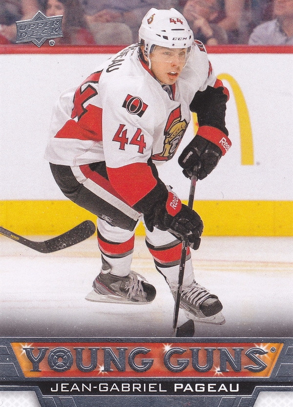 Hockey card Jean-Gabriel Pageau