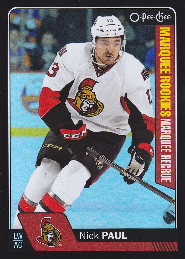 Hockey card Nick Paul