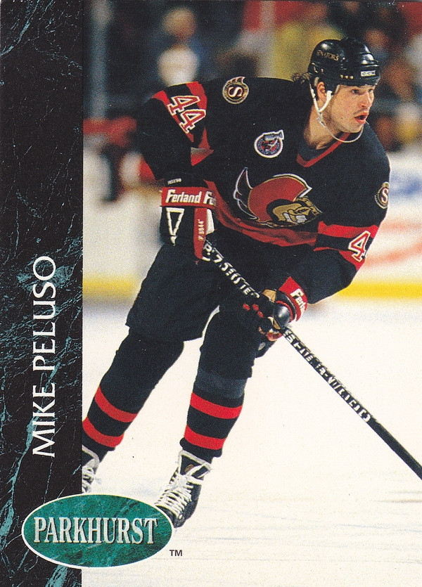 Hockey card Mike Peluso