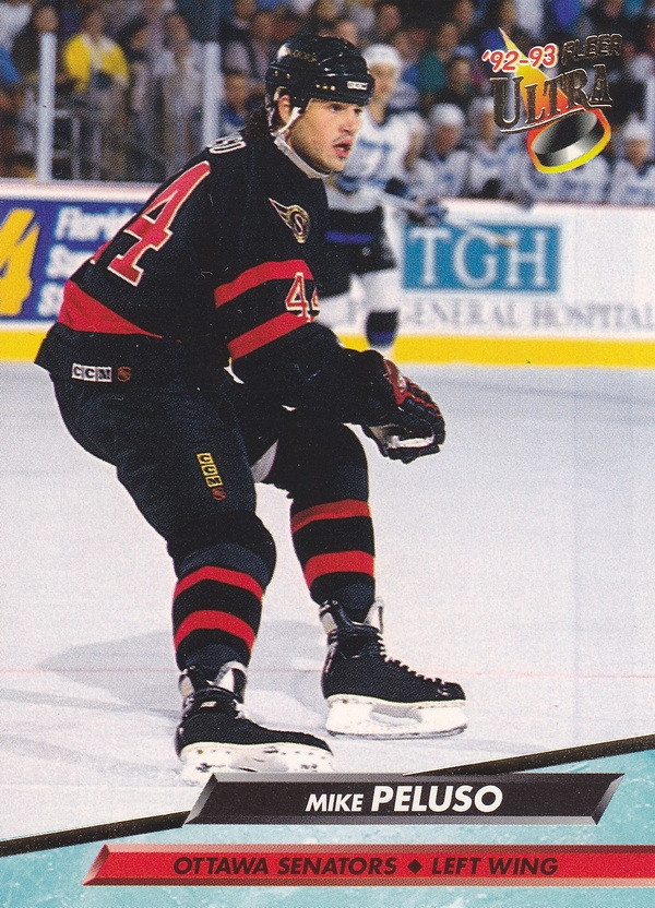 Hockey card Mike Peluso
