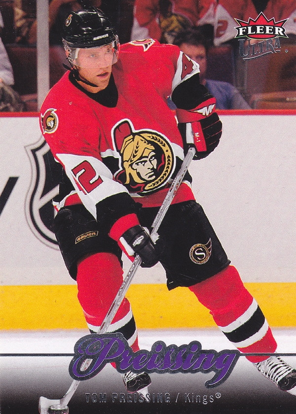 Hockey card Tom Preissing