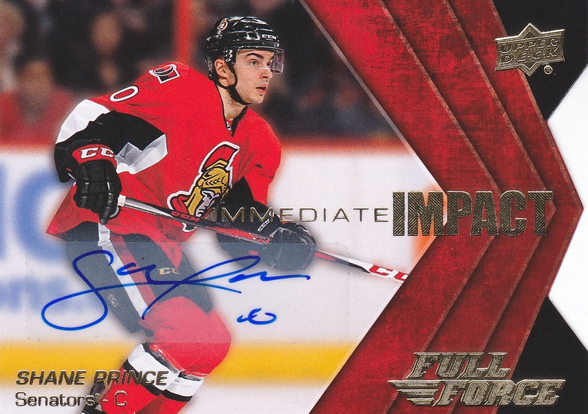 Hockey card Shane Prince