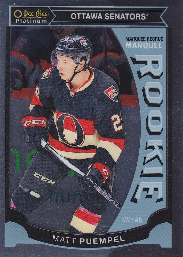 Hockey card Matt Puempel