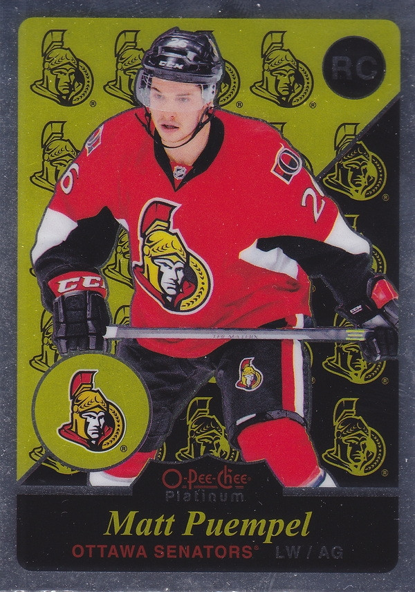Hockey card Matt Puempel