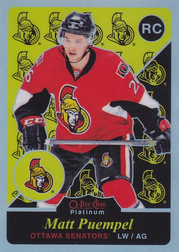 Hockey card Matt Puempel