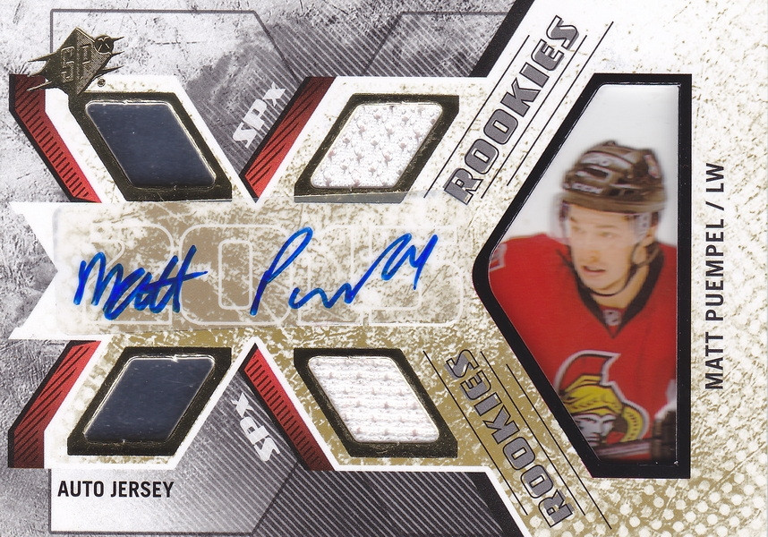 Hockey card Matt Puempel