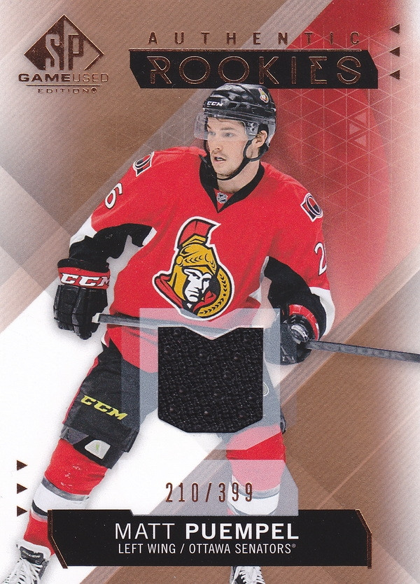 Hockey card Matt Puempel