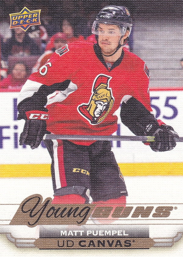 Hockey card Matt Puempel