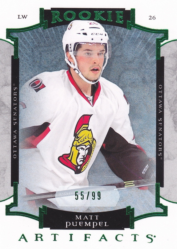 Hockey card Matt Puempel