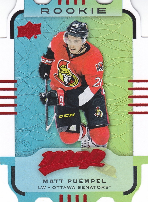 Hockey card Matt Puempel