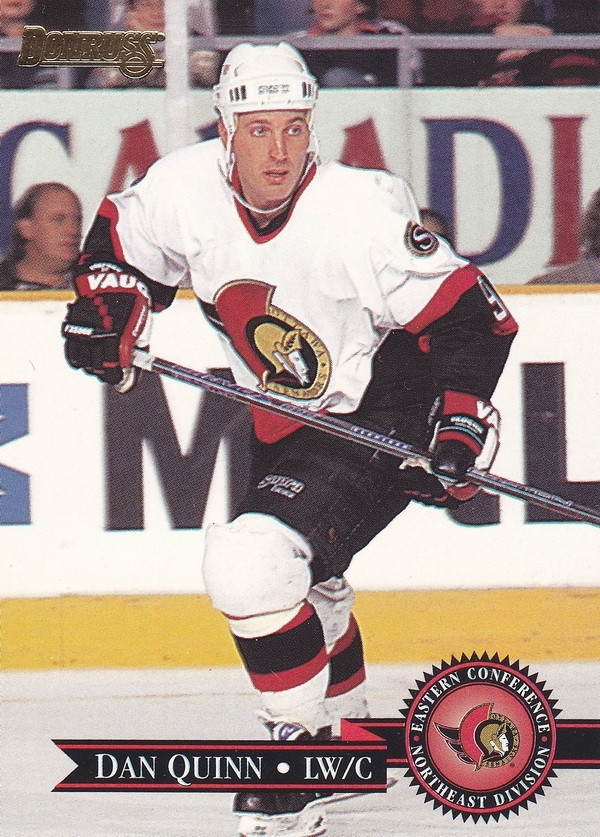 Hockey card Dan Quinn