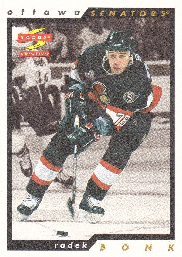 Hockey card Radek Bonk