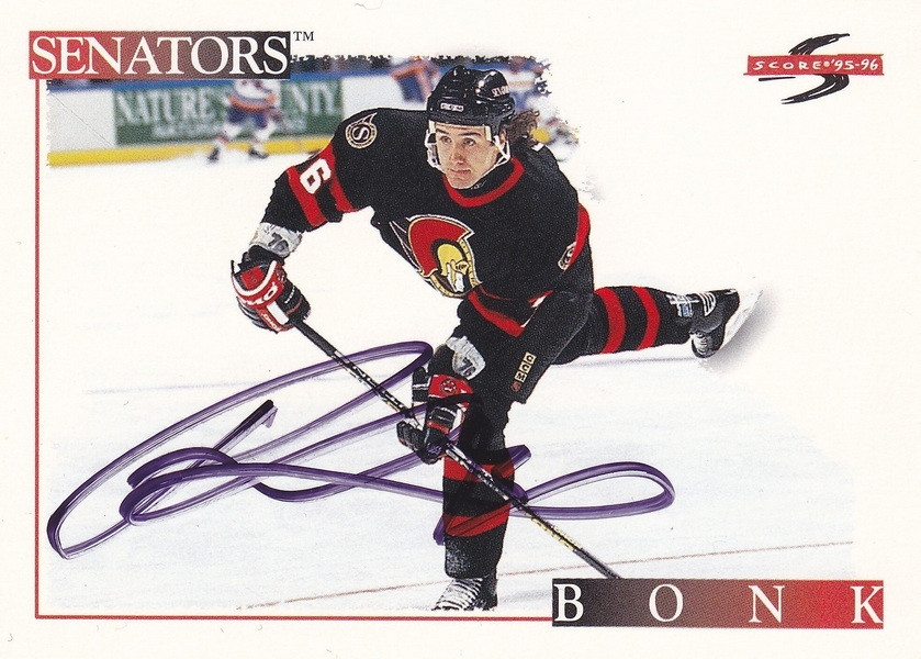 Hockey card Radek Bonk