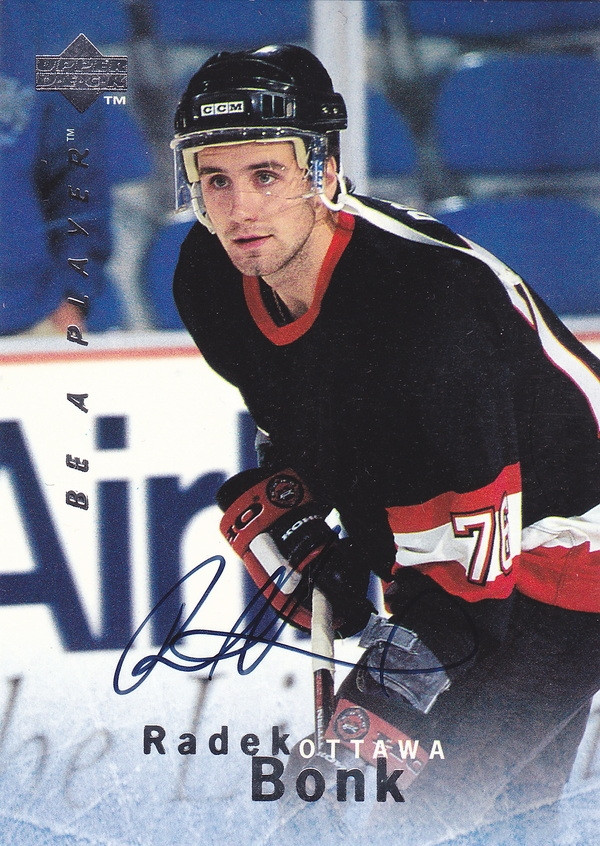 Hockey card Radek Bonk