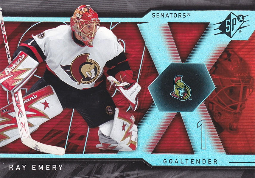 Hockey card Ray Emery