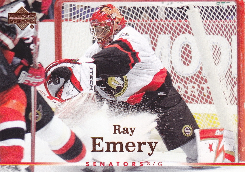 Hockey card Ray Emery