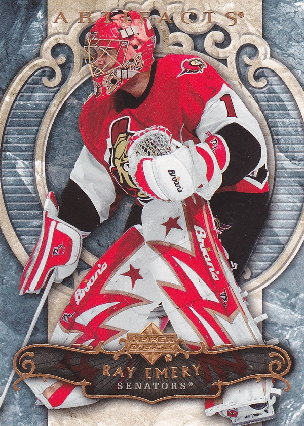 Hockey card Ray Emery