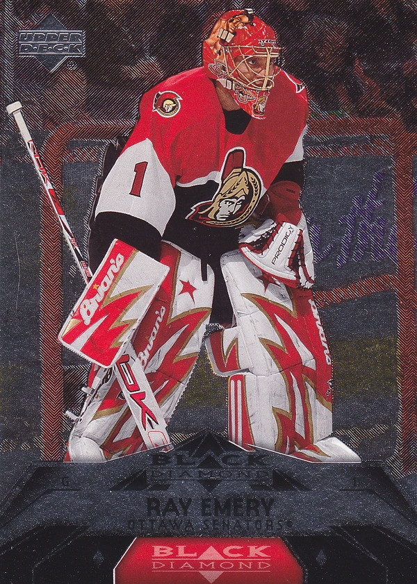 Hockey card Ray Emery
