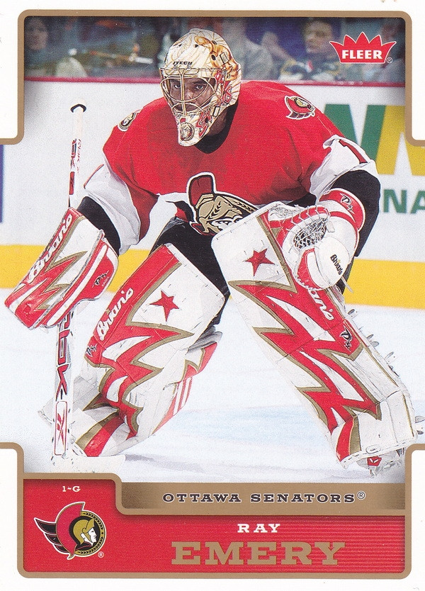 Hockey card Ray Emery