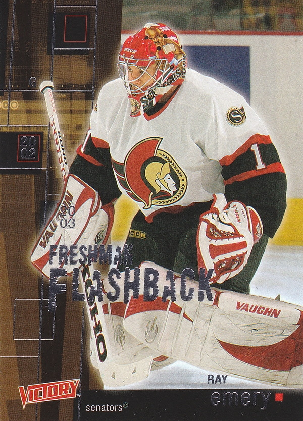 Hockey card Ray Emery