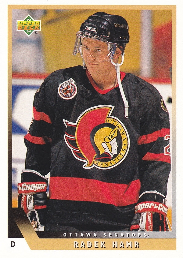 Hockey card Radek Hamr