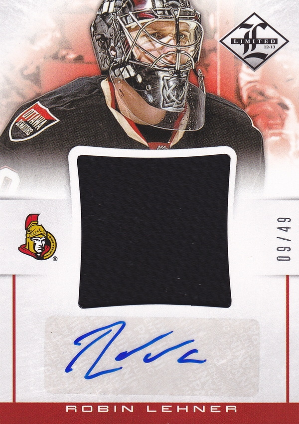 Hockey card Robin Lehner