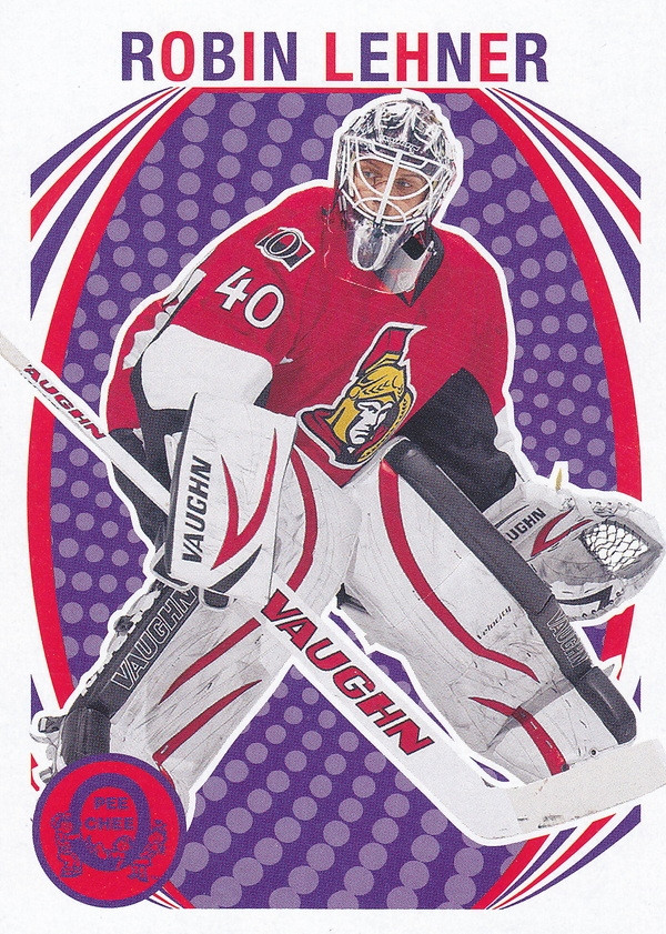 Hockey card Robin Lehner