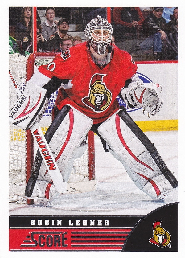Hockey card Robin Lehner