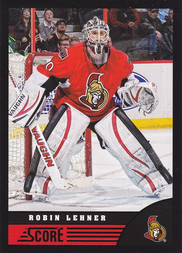 Hockey card Robin Lehner