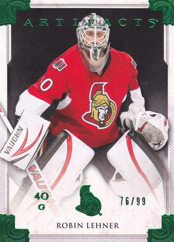 Hockey card Robin Lehner