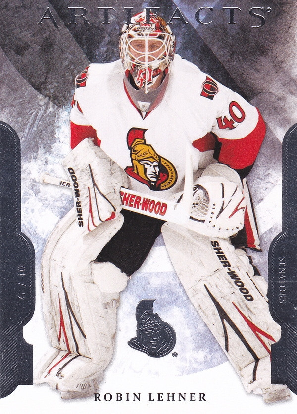 Hockey card Robin Lehner
