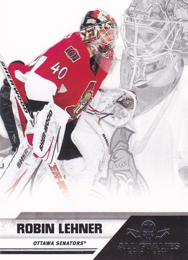 Hockey card Robin Lehner