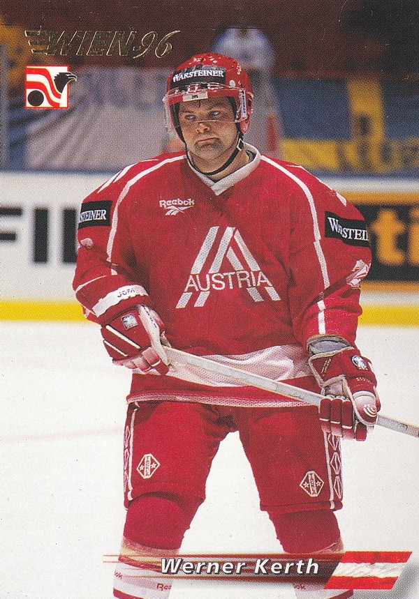 Hockey card Werner Kerth