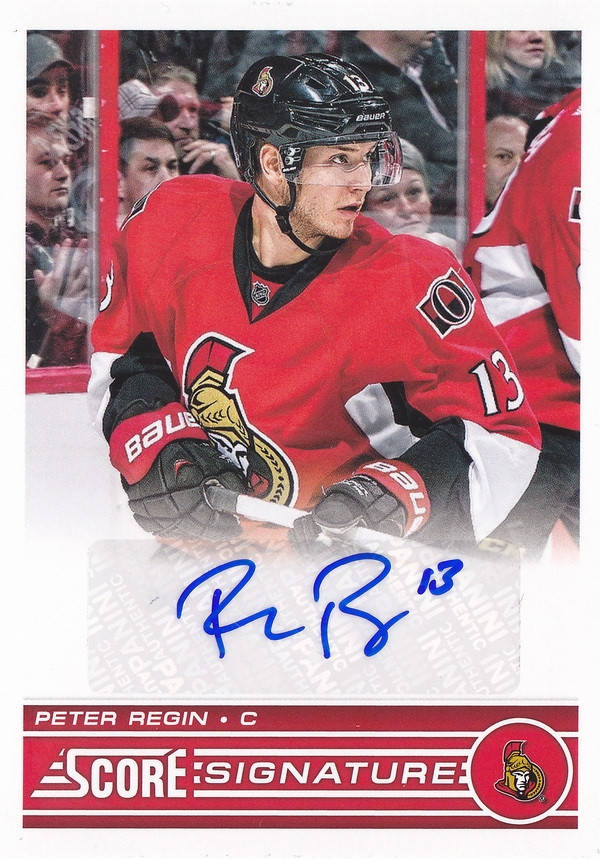 Hockey card Peter Regin
