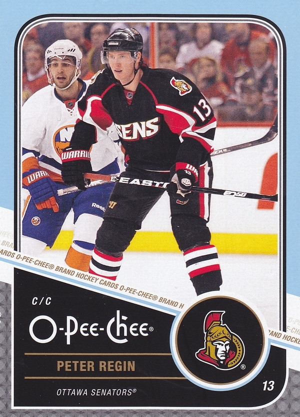 Hockey card Peter Regin