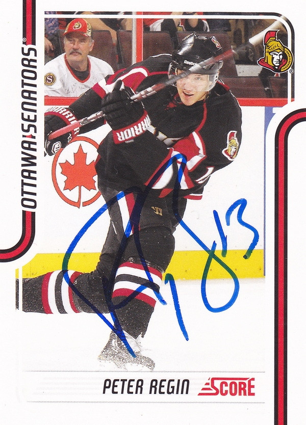 Hockey card Peter Regin