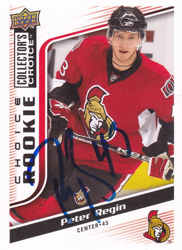 Hockey card Peter Regin
