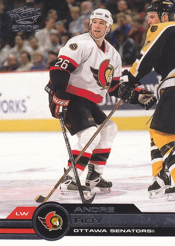 Hockey card Andre Roy