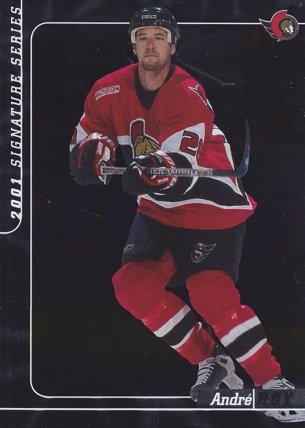 Hockey card Andre Roy