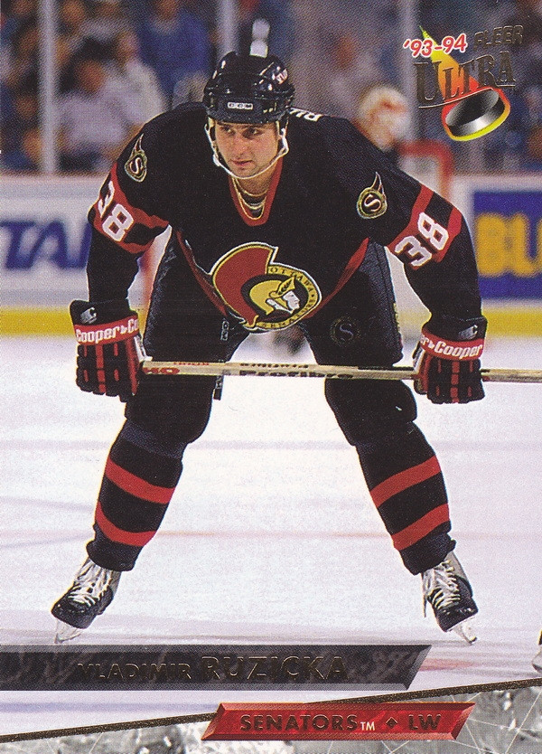 Hockey card Vladimir Ruzicka