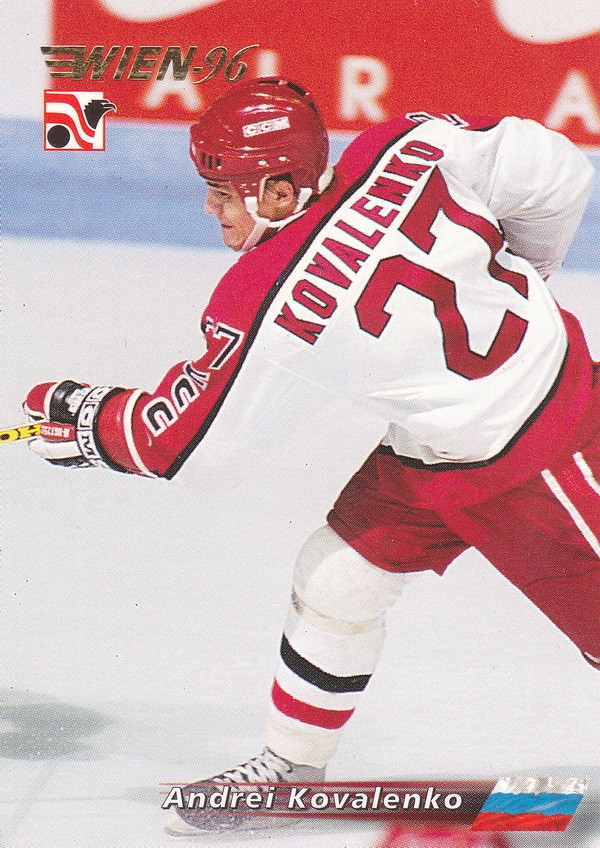 Hockey card Andrei Kovalenko